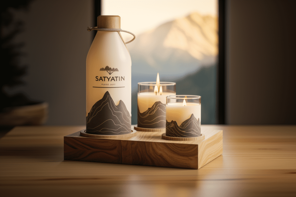 print-on-demand candles